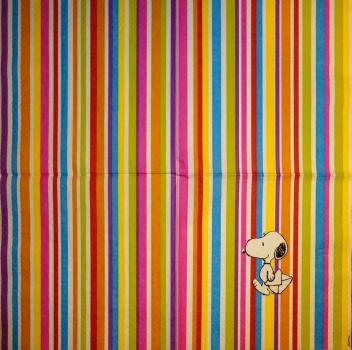 401 Bekannte Figuren - 3-lagig - Snoopy - Schulz