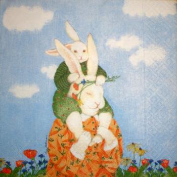 012 Rabbits:  unnatürlich - 3-ply - ppd - Paris Brittmann