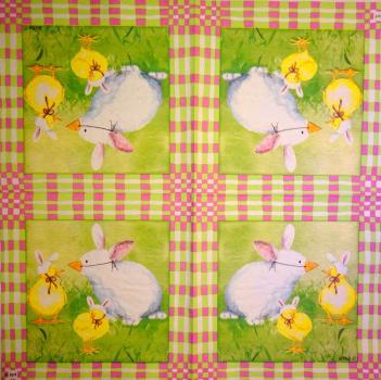 180 Rabbits:  unnatürlich - 3-ply - ppd - Barb T.