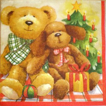 051 Bären Christmas - 3-ply