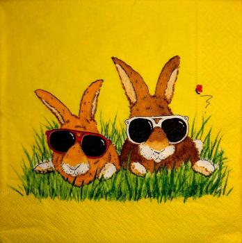 144 Rabbits:  natürlich - 3-ply (yellow) - Colourful Life