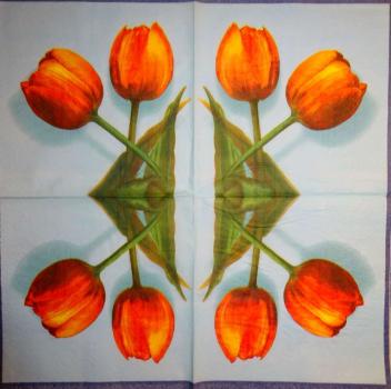 199 Tulips - 3-ply - 35x35 cm