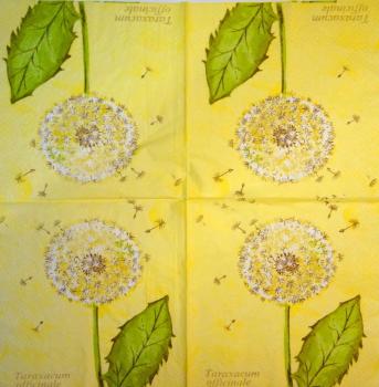133 Flowers Others - 3 ply (yellow)