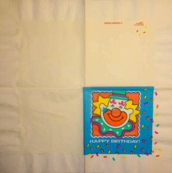 087 Clowns - 3-ply - Paper Art - Sandra Russo - CS
