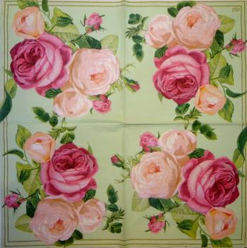 670 Roses - 3-ply (grün) - Paw