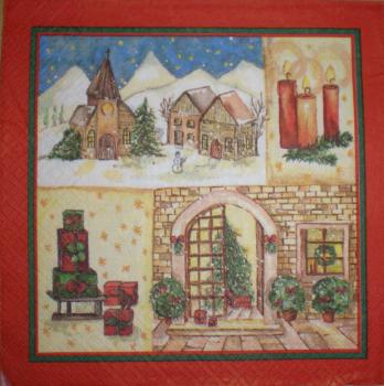 007 Winterlandschaft - 3-lagig - Atelier