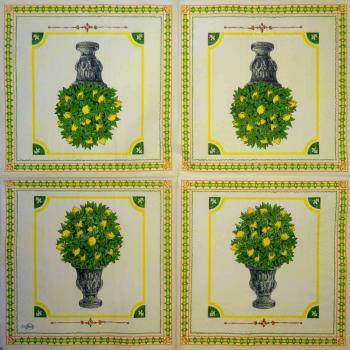 163 Lemons,  Oranges - 3-ply - Ambiente