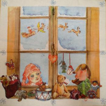 012 Winter Landscape - 3-ply - Madame est Servie