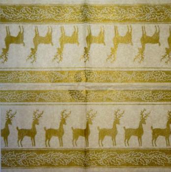 202 Deer - 3-ply (cream) - Ihr