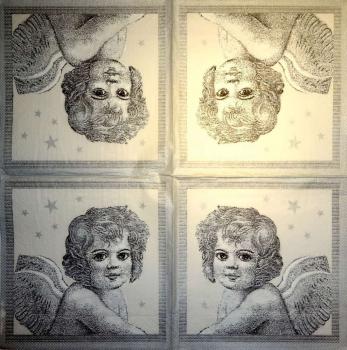 303 Angel - 3-ply (weiß/silber)