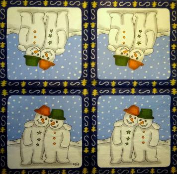 249 Snowman - 3-ply - Ambiente