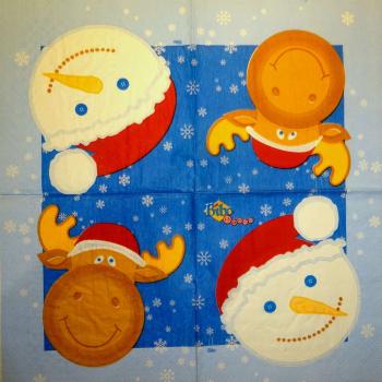 258 Snowman - 3-ply - Bibo