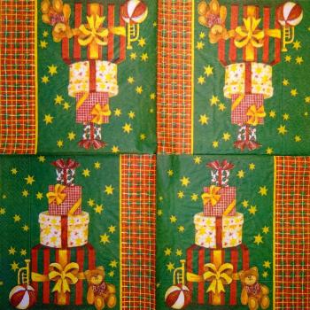 157 Bären Christmas - 3-ply