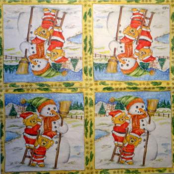 162 Bären Christmas - 3-ply - Ambiente