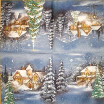047 Winter Landscape - 3-ply (dark) - Ihr