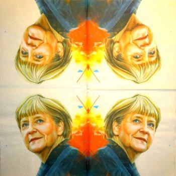 005 Celebrities - 3-ply (ESR) - Angela Merkel