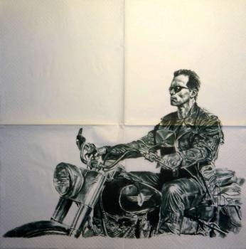 004 Celebrities - 3-ply (ESR) - Arnold Schwarzenegger