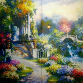 199 Garden - 3-ply - James Lee/Thomas Kinkade