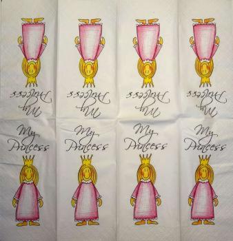 249 Mädchen - 4-ply - Paper Design - Handkerchief