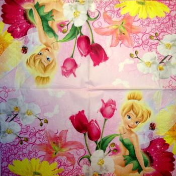 281 Mädchen - 3-ply - Tinkerbell