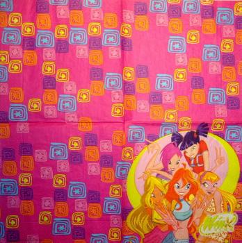 285 Mädchen - 2-ply - Winx Club