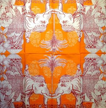 058 Elephant - 3-ply - (orange) - ppd - G.v.d.Flierdt - Bistro