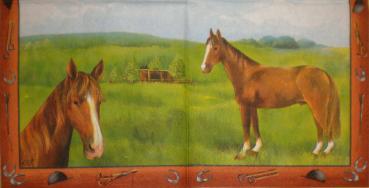 055 Horses - 3-ply (brown) - Ihr