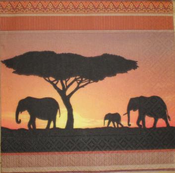 018 Elefant - 3-lagig - Colourful Life