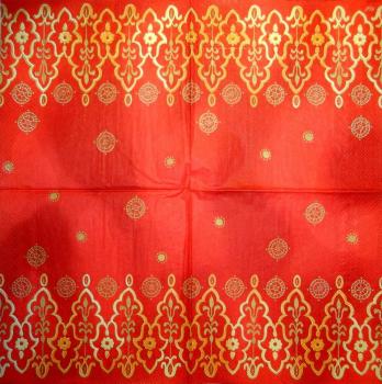 035 Pattern - 3-ply (bright red) - Ihr