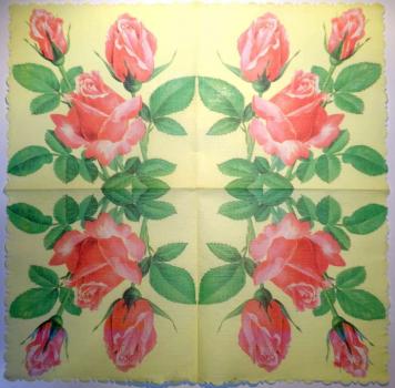 685 Rosen - 1-lagig - Wellenrand