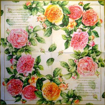 697 Roses - 3-ply - Ambiente