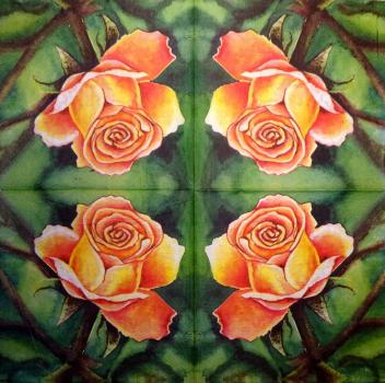 709 Roses - 3-ply
