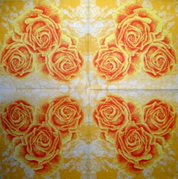 715 Rosen - 3-lagig (orange)