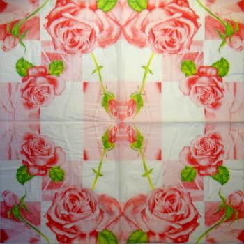 725 Rosen - 3-lagig (rot)
