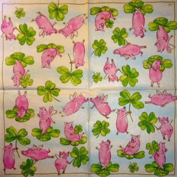 007 Pigs - 3-ply (blue) - Ihr