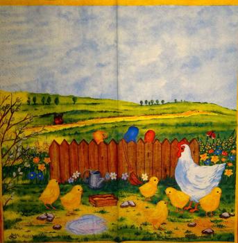 145 Hahn, Huhn - 3-lagig - Paw - CS