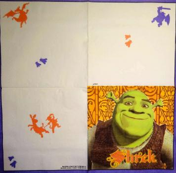 379 Bekannte Figuren - 2-lagig - Disney Shrek 2007 - CS