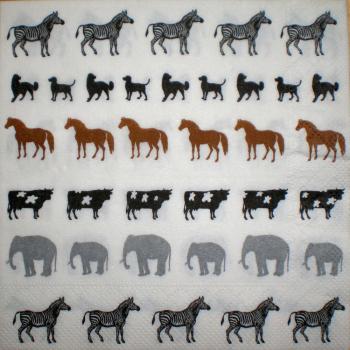 043 Animals Africa: Divers - 3-ply - AvantGarde