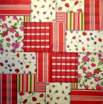 798 Rosen - 3-lagig (rot) - Ambiente
