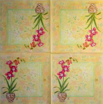 100 Orchids - 3 ply - Converting 2003 - Julia Bullmore - CS