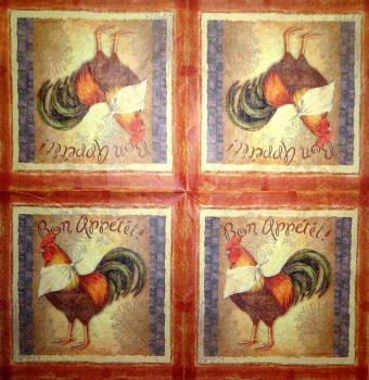 212 Rooster,  Hen - 3-ply - CS
