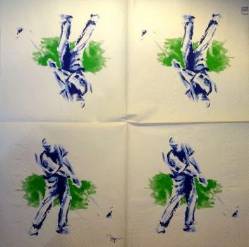 014 Sport: Golf - 3-lagig - Künstler - Home Fashion
