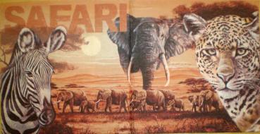 072 Animals Africa: Divers - 3-ply - Ti-Flair