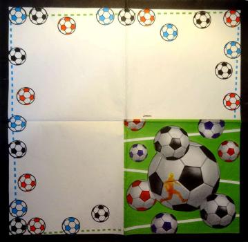 002 Sport: Fußball - 2-ply - Unique