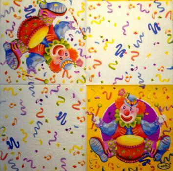 092 Clowns - 2-ply
