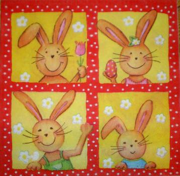 030 Rabbits:  unnatürlich - 3-ply