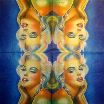 021 Celebrities - 3-ply (ESR) - Künstler - Marilyn Monroe