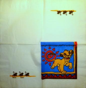 379 Löwe - 2-ply - Disney - König of Löwen - CS