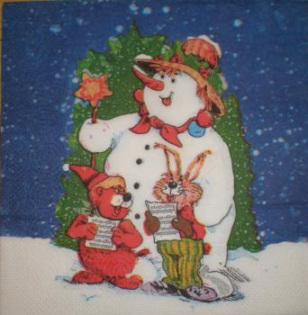 014 Snowman - 3-ply (red) - Ti-Flair