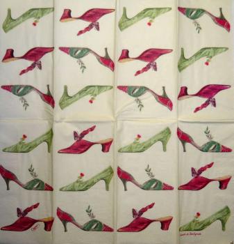 050 Clothes - 4-ply - Caspari - Isabelle de Borchgrave - Handkerchief